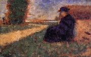 Georges Seurat Personality in the Landscape china oil painting artist